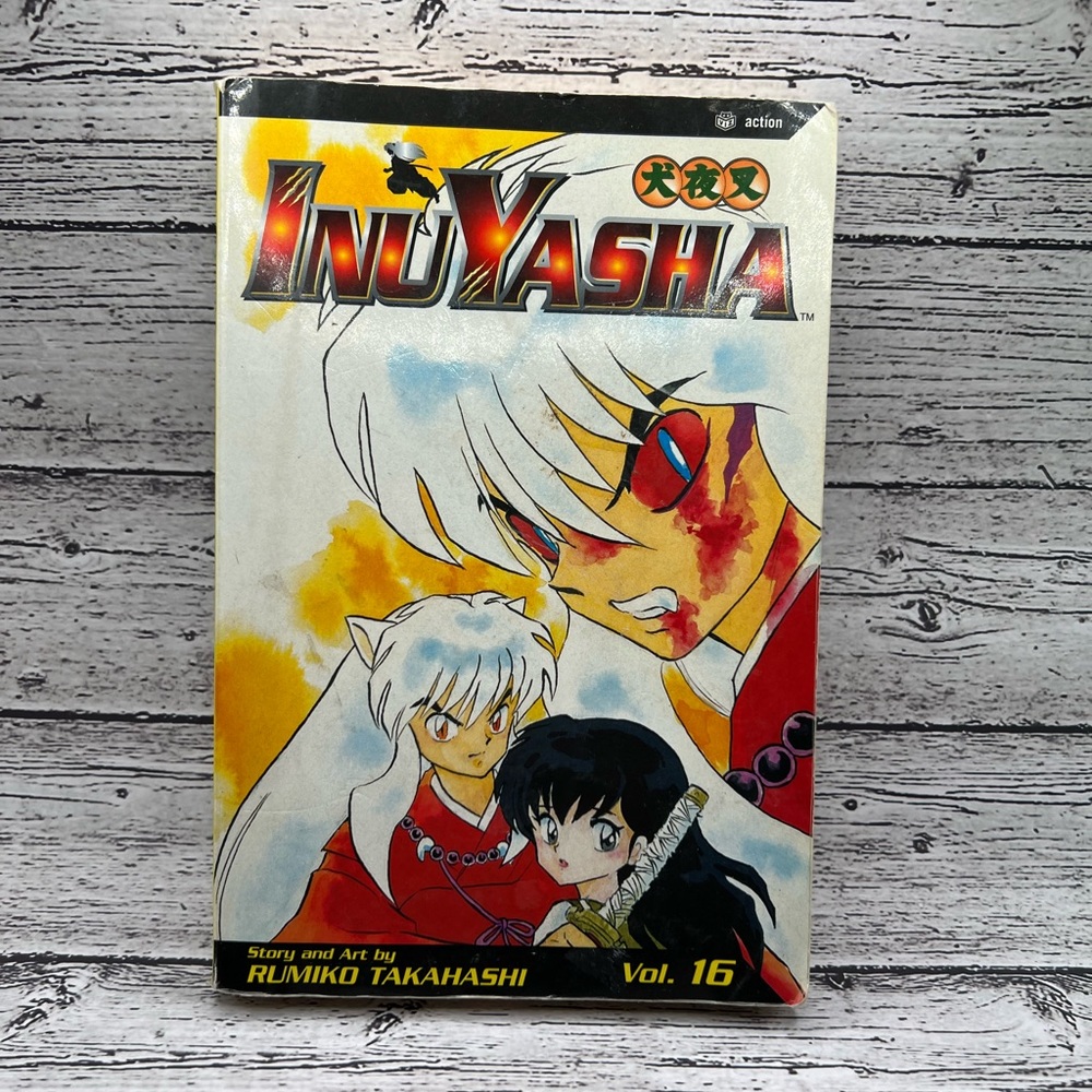 Inuyasha Anime Graphic Novel Book #16